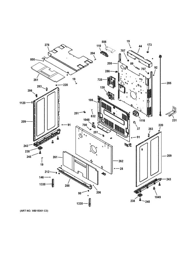 Diagram for PGS950SEF1SS