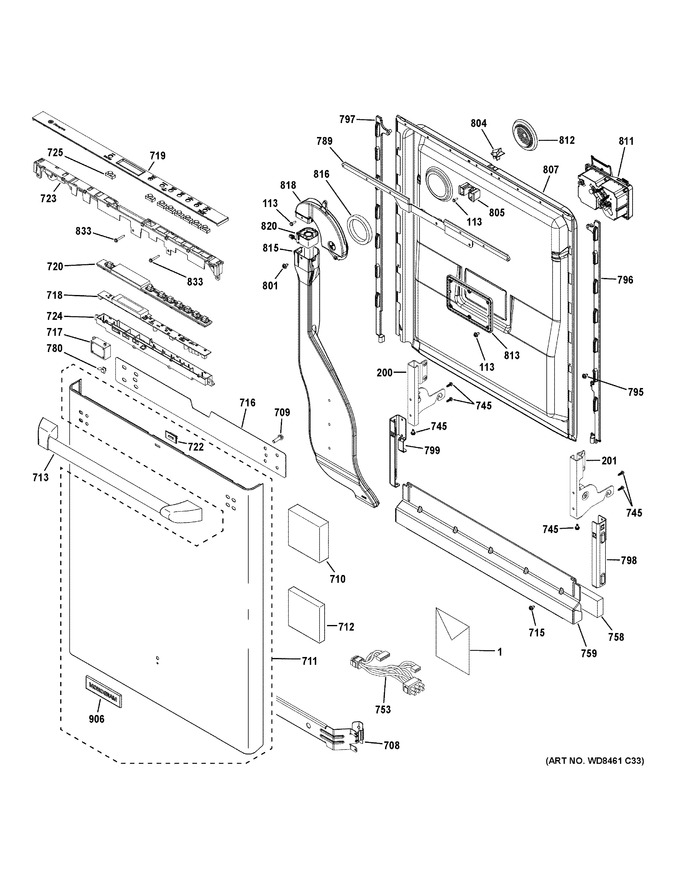 Diagram for ZDT870SMF7GS