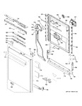 Diagram for 1 - Escutcheon & Door Assembly