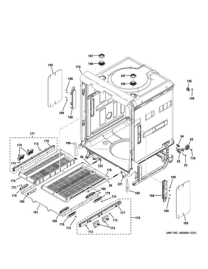 Diagram for ZDT870SSF0SS