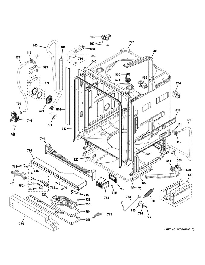 Diagram for ZDT915SSJ0SS