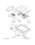 Diagram for 1 - Control Panel & Cooktop