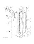 Diagram for 1 - Freezer Door