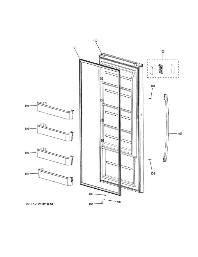 Diagram for FUF21DLRAWW