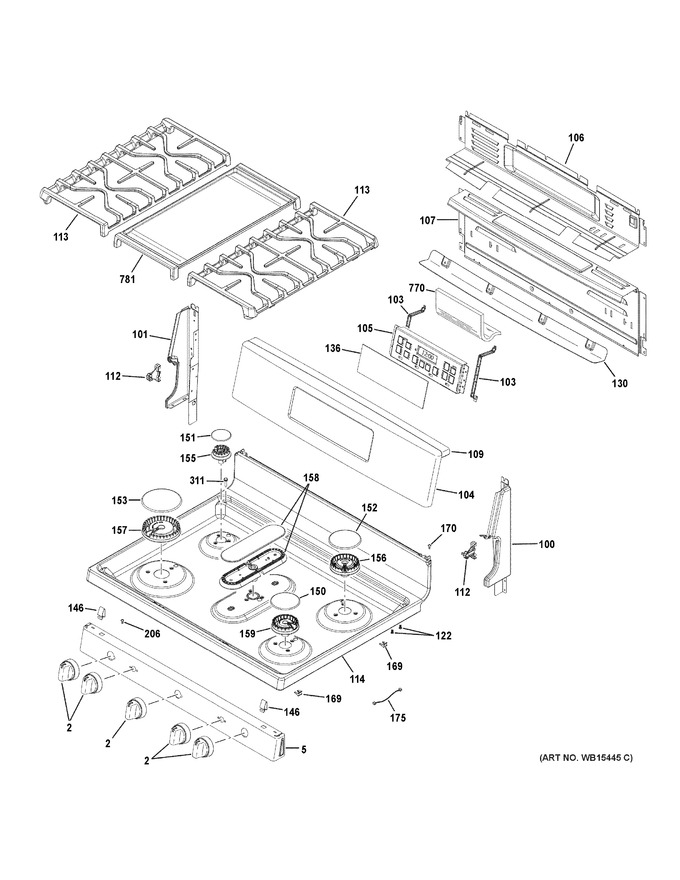 Diagram for JGB700EEJ2ES