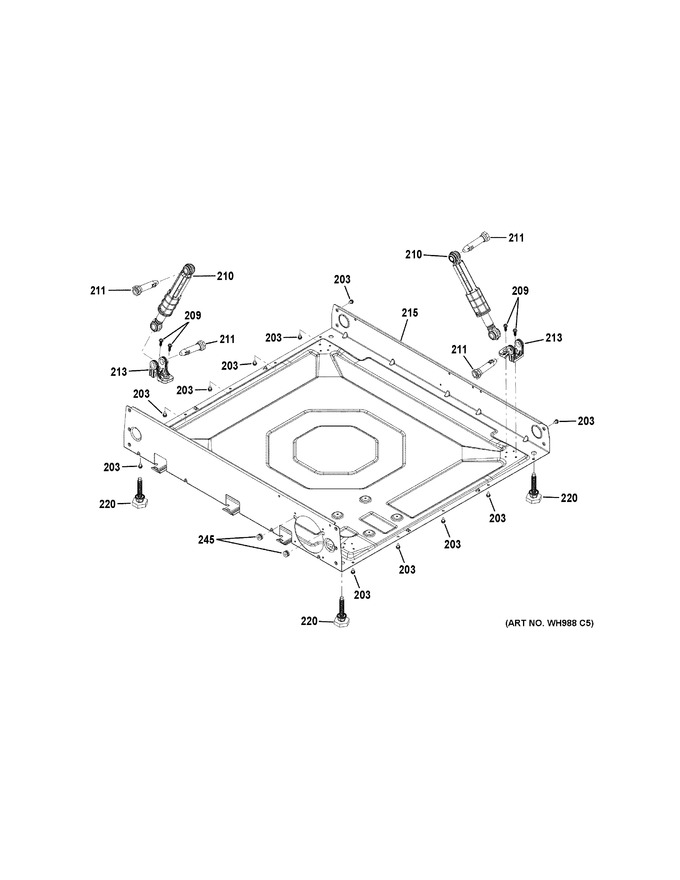 Diagram for GFW480SPK0RR