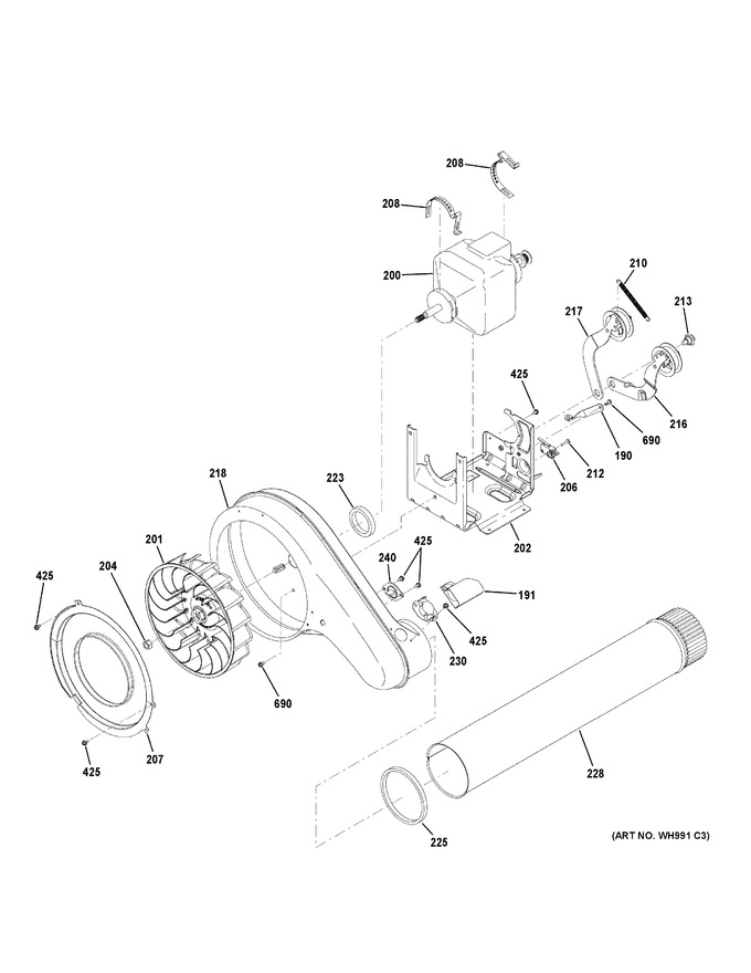 Diagram for GFD49ERSK0WW