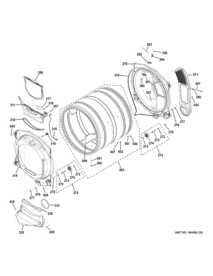 Diagram for GFD49GRPK0RR