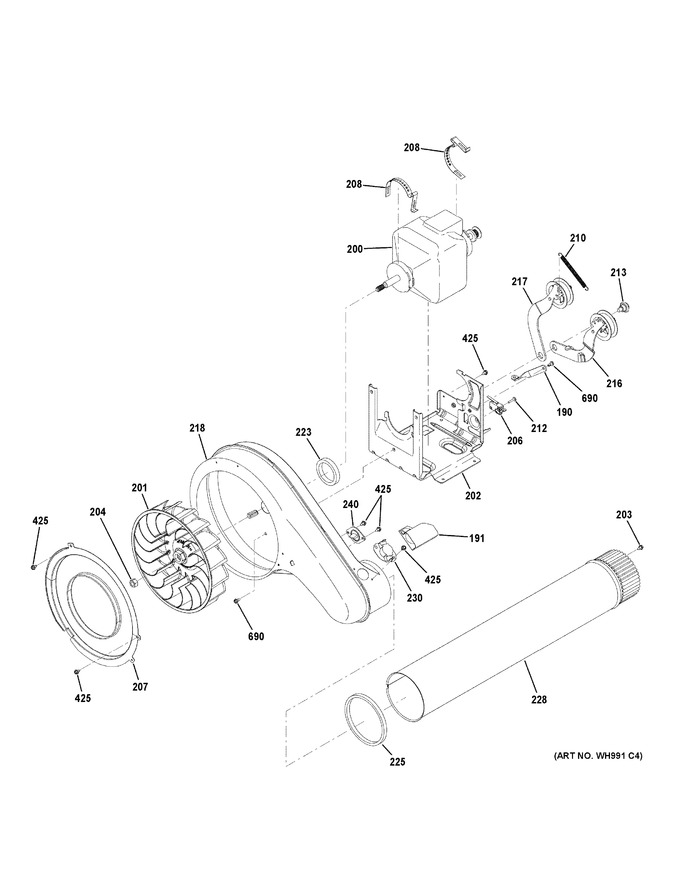 Diagram for GFD49GRPK0RR