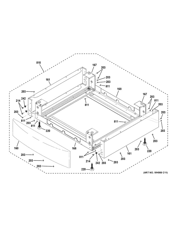 Diagram for GFD49GRPK0RR