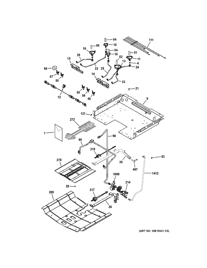 Diagram for JGS750DEF6WW