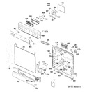 Diagram for 1 - Escutcheon & Door Assembly