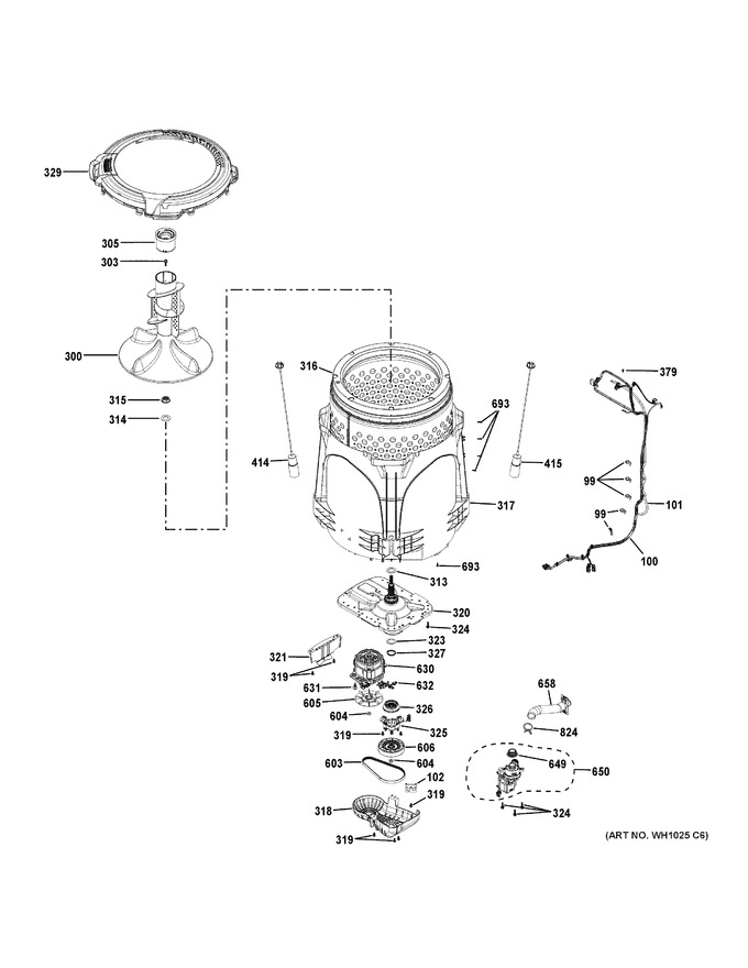 Diagram for HTW200ASK0WW