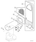 Diagram for Heater Duct Assembly (gas Models)