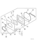 Diagram for Dryer Loading Door