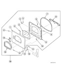 Diagram for Dryer Door With Window (drawing 2 Of 2)