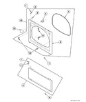 Diagram for Access Panel, Front Panel And Seal