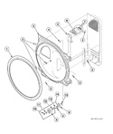 Diagram for Rear Bulkhead, Felt Seal, Cylinder Roller And Terminal Block