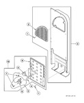 Diagram for Heater Duct And Element Assembly (electric Models)