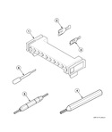 Diagram for Motor Connection Block, Terminal Extractor Tools