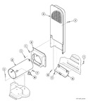 Diagram for Heater Duct Assembly