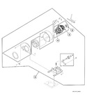 Diagram for Motor, Exhaust Fan And Belt (drawing 1 Of 2)