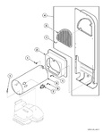 Diagram for Heater Duct Assembly (gas Models)