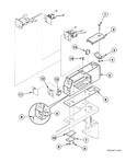 Diagram for Meter Case - Rear Control Coin Drop Models