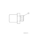 Diagram for Burner Orifice Spuds - For Higher Elevations (gas Models)