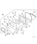 Diagram for Dryer Loading Door