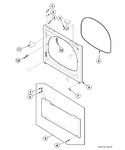 Diagram for Access Panel, Front Panel And Seal (drawing 1 Of 5)