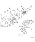 Diagram for Motor, Exhaust Fan And Belt (drawing 2 Of 2)