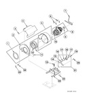 Diagram for Motor, Exhaust Fan And Belt