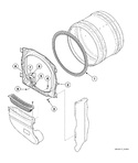 Diagram for Front Bulkhead And Seal - Without Light