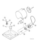 Diagram for Washer Motor And Belt