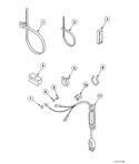 Diagram for Washer Lead-in Cord, Wire Ties And Harness Clips