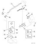 Diagram for Gas Valve, Igniter And Gas Conversion Kits (gas Model Dryers)