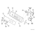 Diagram for Graphic Panel, Control Hood And Controls