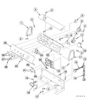 Diagram for Graphic Panel, Control Support Panel And Controls (drawing 9 of 9)