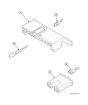 Diagram for Mixing Valve And Motor Connection Blocks, Terminals And Extractor Tool