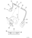 Diagram for Inlet Hose, Filler Hose, Back Flow Preventer And Mixing Valve Mounting Bracket (drawing 2 Of 2)